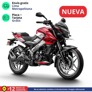 Moto Bajaj Pulsar NS 160 UG Rojo/Gris