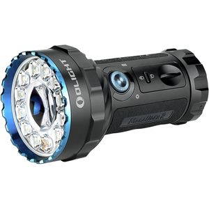 Linterna LED Recargable Olight Marauder 2 (Negra) - 14,000 Lúmenes, Haz de Inundación y Spot, USB-C,