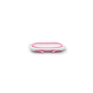Tina Bañera Plegable JELLY SPA Con Termómetro Rosado