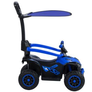 Cuatrimoto Musical con Luces y Sombrilla Azul EB357
