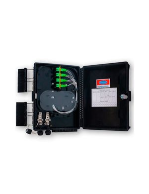 Caja Nat De 16 Puertos   C Splitter Plc Y Adaptador Sc Apc