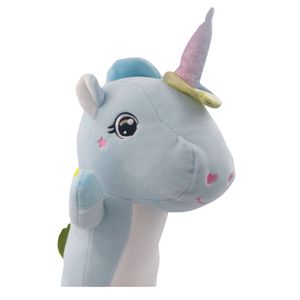 Peluche Alargado para Dormir Abrazados o como Almohada Unicornio