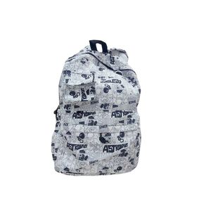 Mochila Kawaii Comic Blanco - Negra