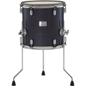 Roland V-Drums Acoustic Design Pad de Tom de Suelo de 14" (Ébano Brillante) - Construcción de Madera