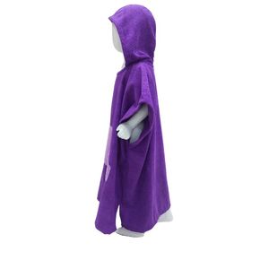 Toalla Poncho Cambiador Morado