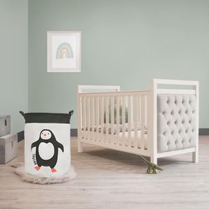 Cesto De Ropa Para Dormitorio Lavandería Diseño De Animales Pingüino  648PG02