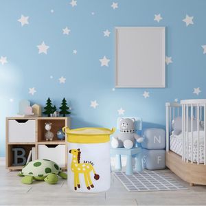 Cesto De Ropa Para Dormitorio Lavandería Diseño De Animales Jirafa  647JF02