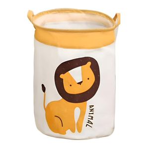 Cesto De Ropa Para Dormitorio Lavandería Diseño De Animales León  649LN02