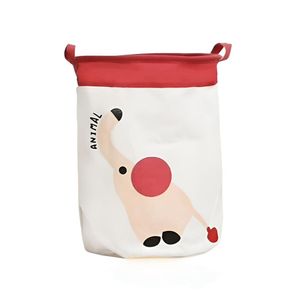 Cesto De Ropa Para Dormitorio Lavandería Diseño De Animales Elefante 650EF02