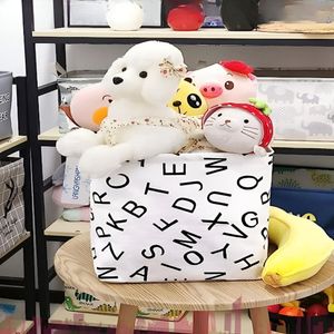 Cesto de Ropa, Juguetes Multiuso Modelo Cuadrado 33 x 33 Letras  566LE02