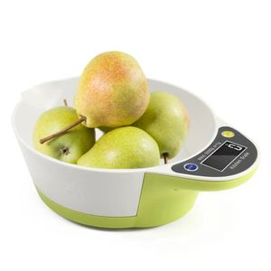 Balanza Digital Gramera 5kg Multifucional Tipo Tazón Bowl para Cocina