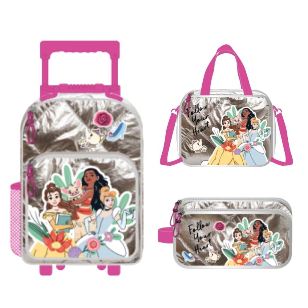 Pack Escolar Maleta Oficio Premium Disney Princesas - Real Plaza