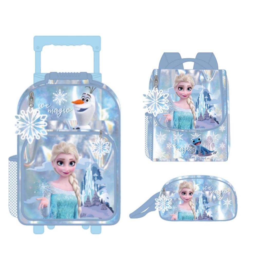 Pack Escolar Maleta Oficio Premium Disney Elsa Olaf - Real Plaza