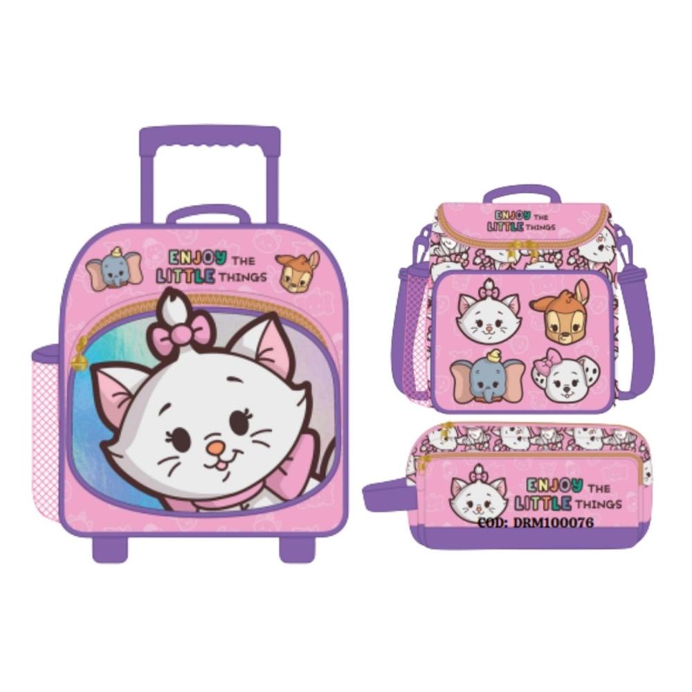Pack Escolar Maleta Nido Premium Disney Gatita Marie Aristogatos - Real ...