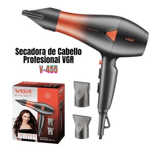 Secadora de Cabello Profesional VGR Motor AC V-455