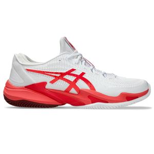 Zapatillas ASICS Court Ff 3 Novak Clay White/Electric Red Hombre