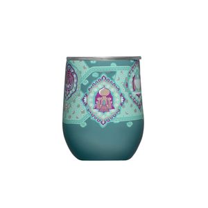 Stemless 12 Oz Disney Princess Jasmine Verde