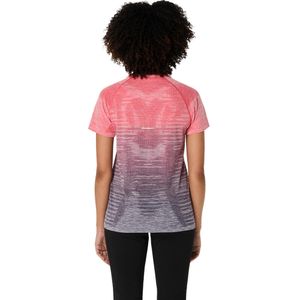 Polo ASICS Seamless Ss Top Coral Reef/Greyish Purple Mujer