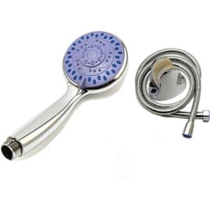 Ducha teléfono 3 funciones Moderna de ABS cromado con manguera de acero 150cm