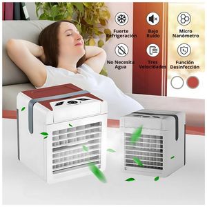 Mini Ventilador Cubo Portátil Ultra Silencioso
