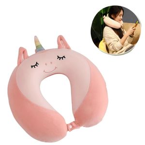 Cojín Cervical para Viaje Modelo Kawaii Rosado  664RS02