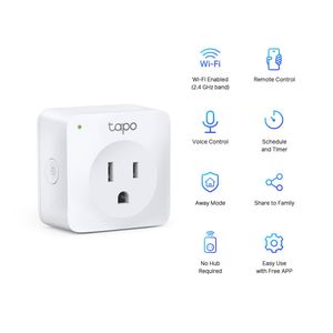 Mini Enchufe Inteligente Wifi Plug Tapo P100