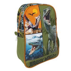 Set Mochila Scool Kombat Jurassic World Oficio