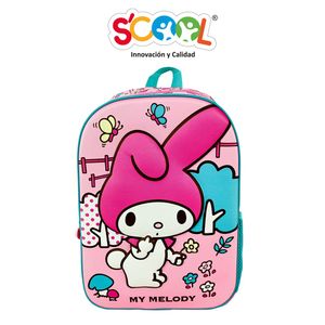 Set Mochila Scool Ranger Sanrio My Melody Oficio