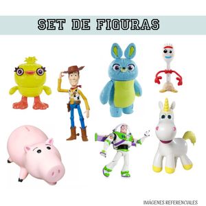 SET DE FIGURAS ARTICULABLES DE TOY STORY.