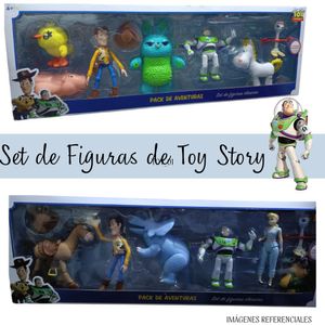 SET DE FIGURAS ARTICULABLES DE TOY STORY.