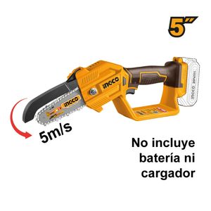 Mini Motosierra Ingco 20V 5" 13CM 5M/S CGSLI2058
