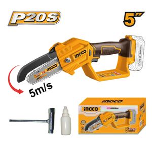 Mini Motosierra Ingco 20V 5" 13CM 5M/S CGSLI2058