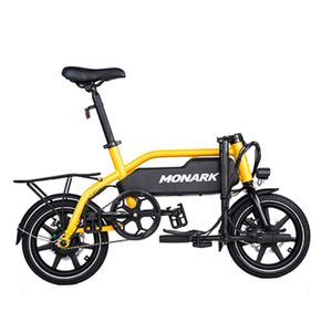Bicicleta Electrica Monark E-Mount Aro 14 Amarillo