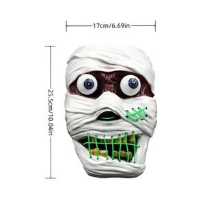 Disfraz Completo Ojos Saltarin Led Halloween Talla M