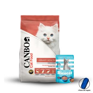 ALIMENTO PARA GATO CANBO ADULTO CUIDADO URINARIO POLLO Y ARROZ 3KG + REGALOS