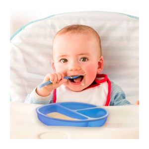 Plato de Entrenamiento Maternelle Celeste