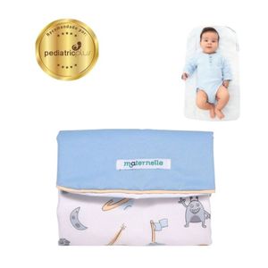 Cambiador Portatil Maternelle Celeste Espacial - Comodidad y Practicidad para el uso del Bebé