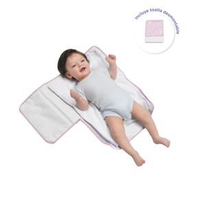 Cambiador Convertible en Bolso Rosado