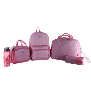 Mochila Porta Pack Anaco Loftin 5 Piezas