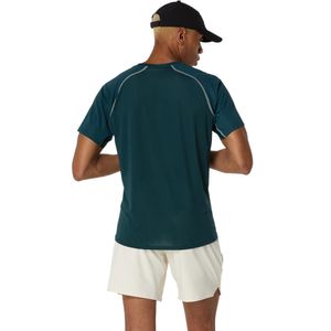 Polo ASICS Match Actibreeze Ss Top Saxon Green Hombre