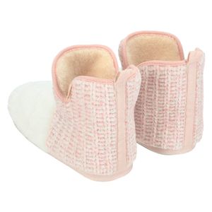 Pantufla Bota con Diseño Cinta