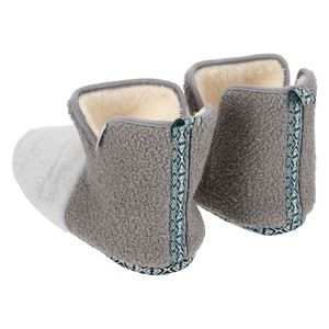 Pantufla Bota con Diseño Cinta