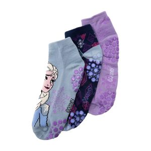 Medias Antideslizante Disney Frozen Elsa Tripack