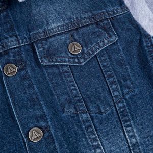 Casaca Para Teen Niño Aereal Denim French