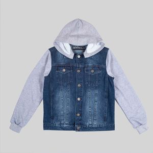 Casaca Para Teen Niño Aereal Denim French