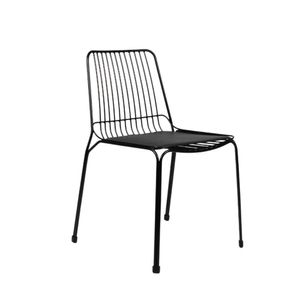 Silla Comedor de Metal Humbo Negro