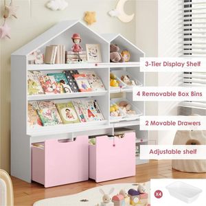 Librero Montessori Multiusos Amore Home Calia