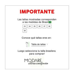 Sandalias Para Mujer MODARE Beige 7123.147.26262.95496