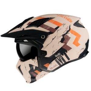 Casco mt streetfighter skull a14 mat xxl