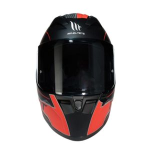 Casco mt segment-dot raceline roj mat xl